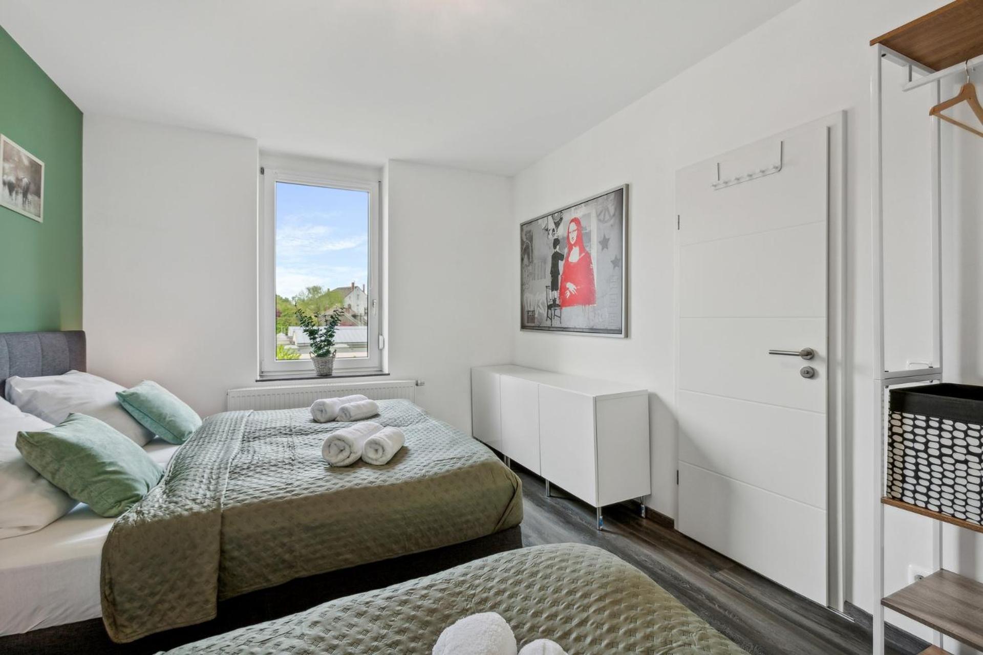 Ferienwohnung Elegant & Bright ~ Near Schalke 04 ~ Office ~ Free Parking! Gelsenkirchen Exterior foto