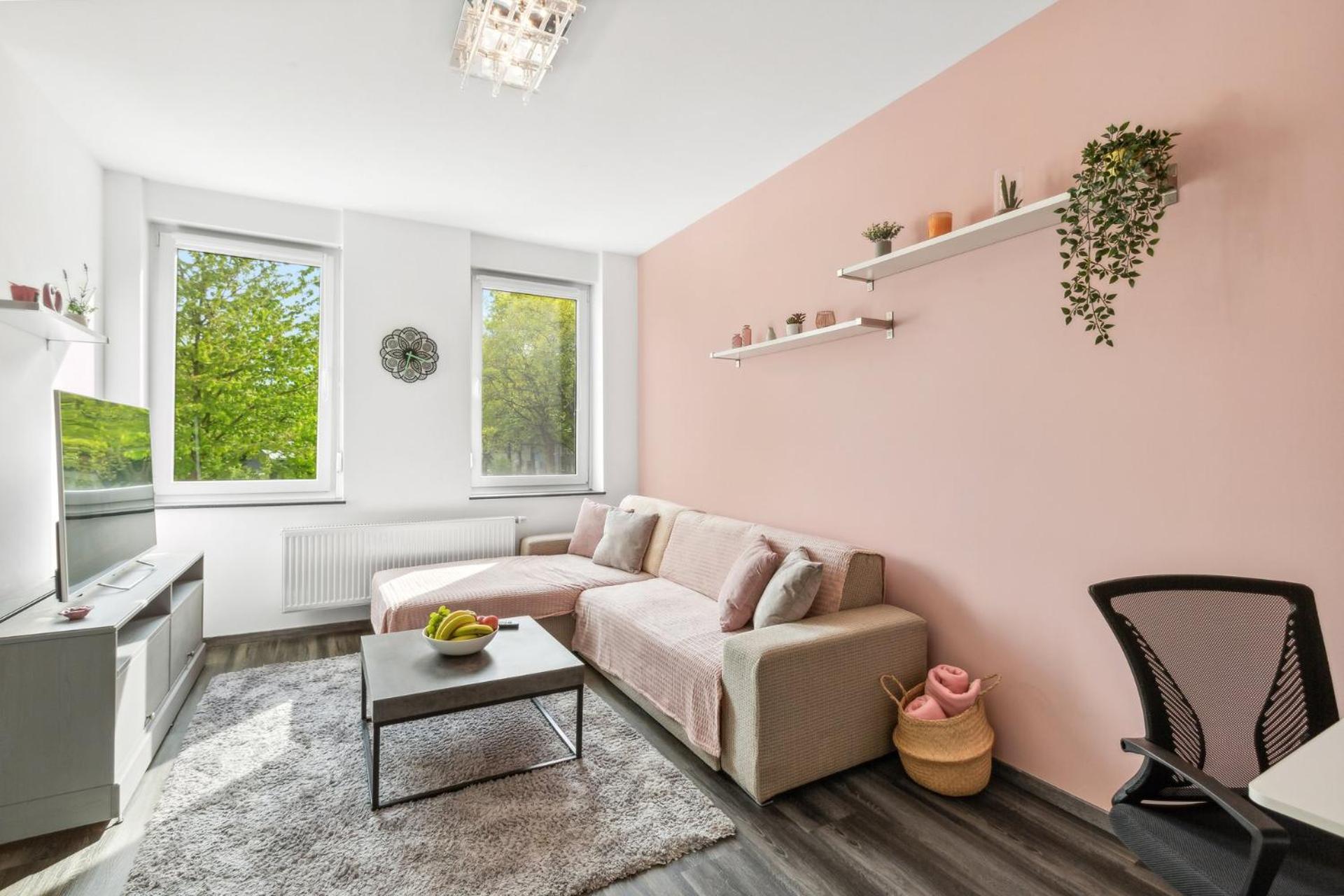 Ferienwohnung Elegant & Bright ~ Near Schalke 04 ~ Office ~ Free Parking! Gelsenkirchen Exterior foto