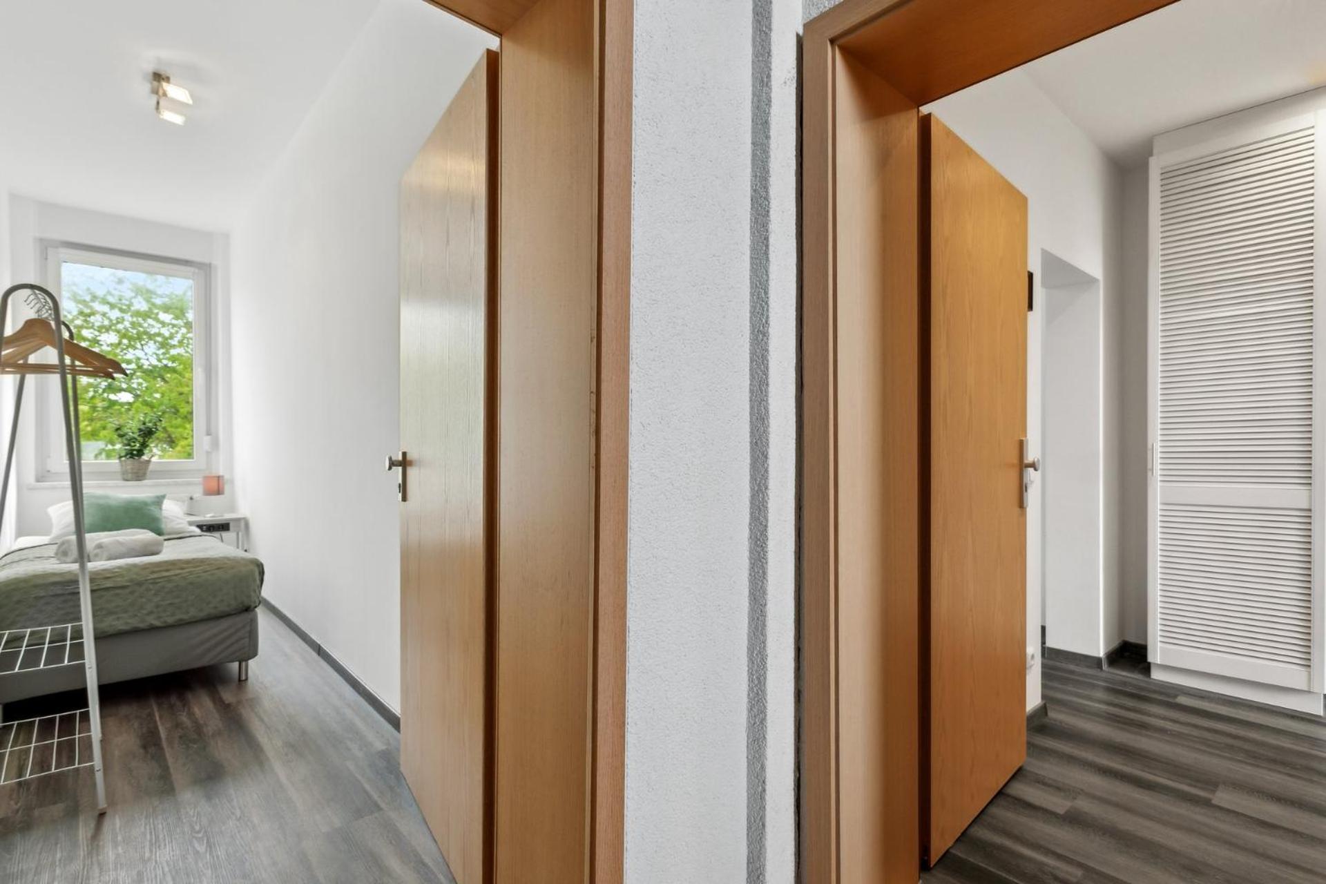 Ferienwohnung Elegant & Bright ~ Near Schalke 04 ~ Office ~ Free Parking! Gelsenkirchen Exterior foto